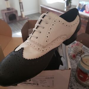 Vita Danza Men's Leather Shoes Size 10